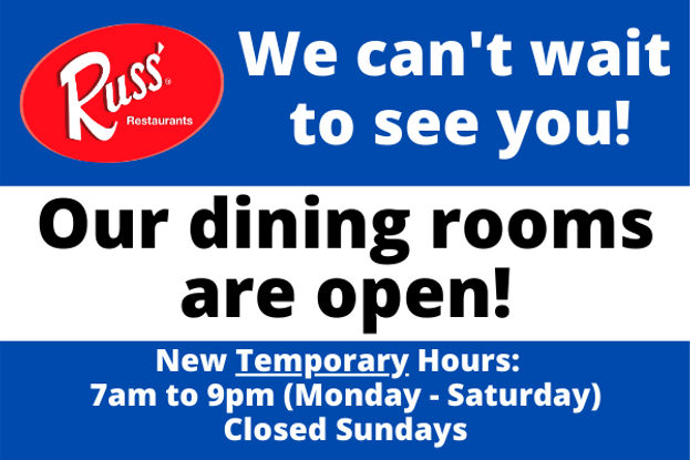 Family Dining | Russ' Restaurant | United States